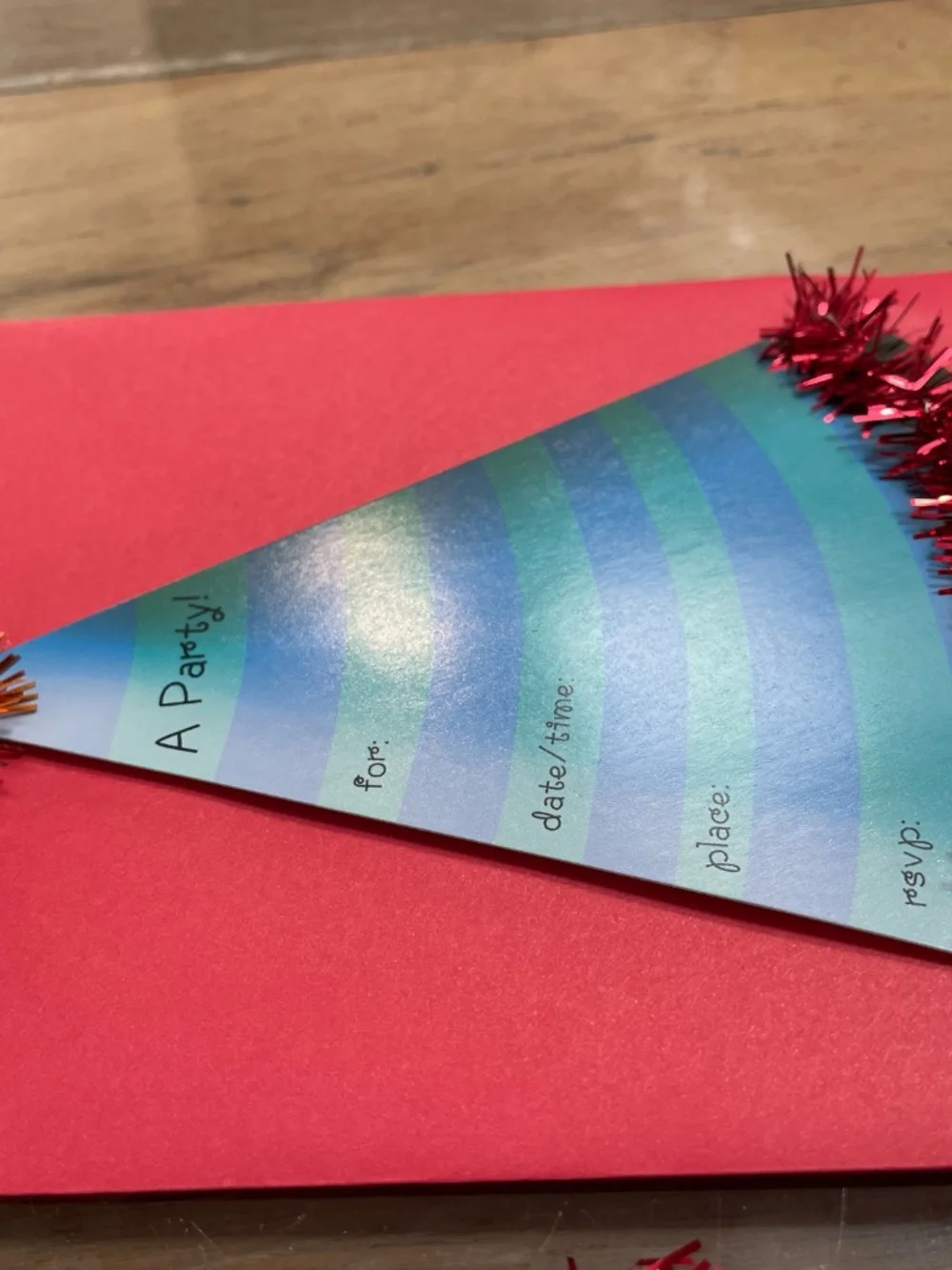Mixed Set of 5 Children's Party Invitations